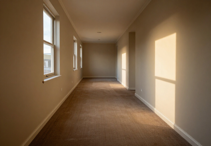 Dry, clean subfloor after professional moisture removal in Edmondson Park